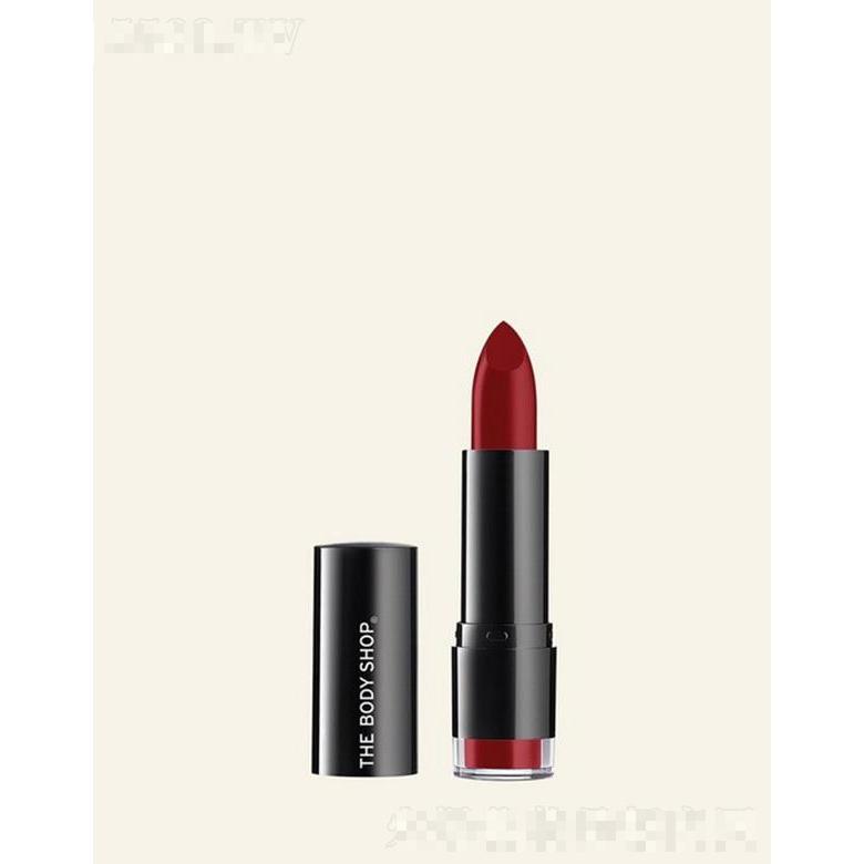 美体小铺亮彩唇膏310 CANBERRA TULIP 玫瑰花香