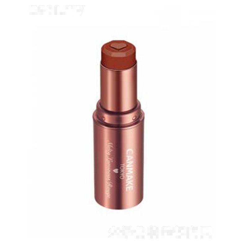 CANMAKE柔润亮泽唇膏（染唇版）T04 甜美可可 清透的肉桂奶茶棕色温柔显气质