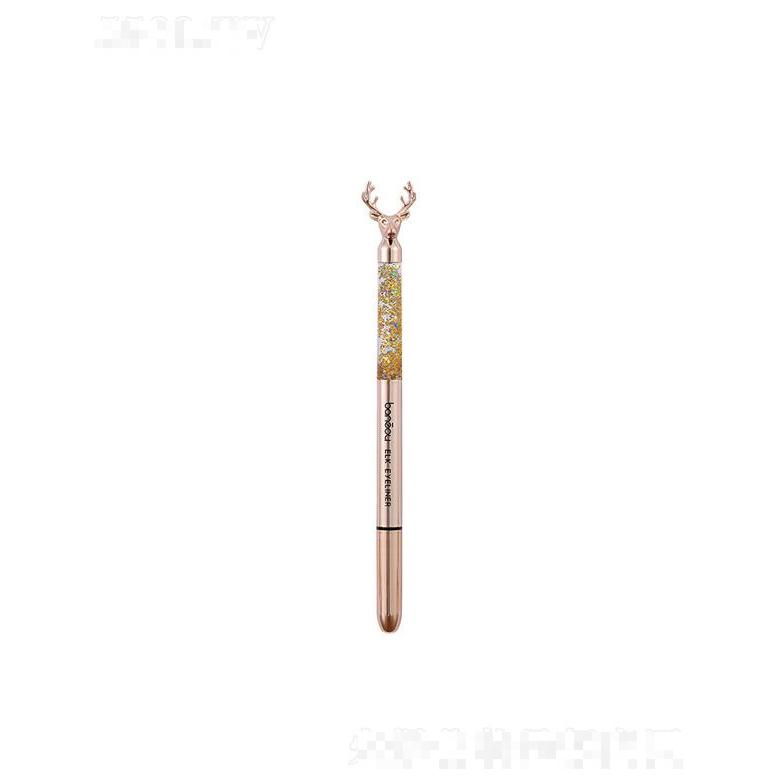 伴奏麋鹿灵眸炫黑防水眼线笔