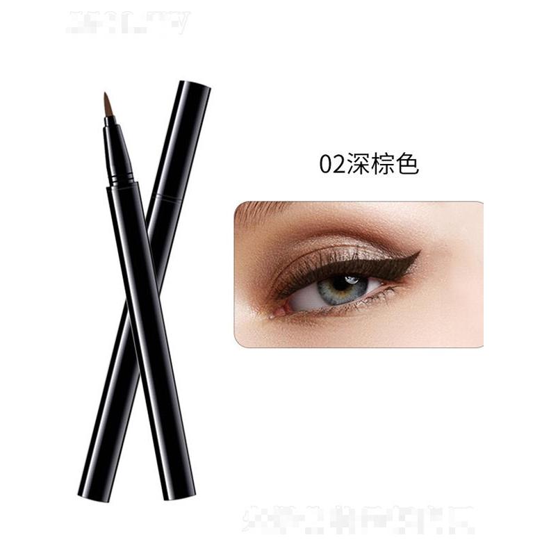 昕薇顺滑眼线液笔02深棕色 防水防汗速干