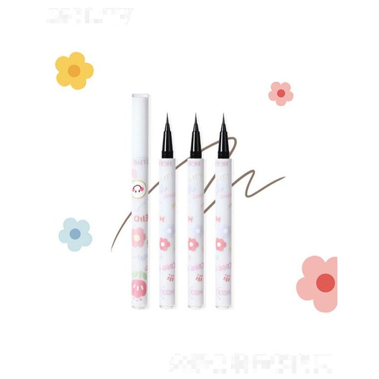 苏州苏缇卡  HOLDLIVE小花棒极细眼线液笔   速干防水