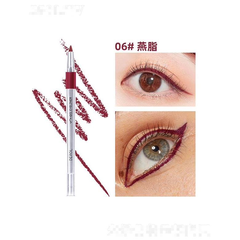 DEROL彩色眼线胶笔06#燕脂