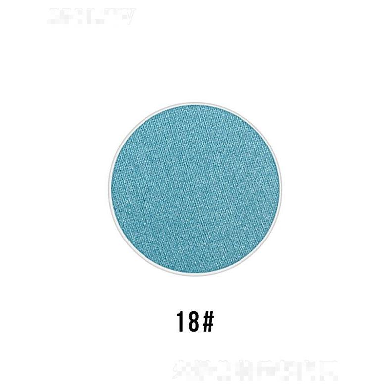 广州仙蒂36mm单色眼影18# 哑光珠光亮片葱粉通用眼影盘