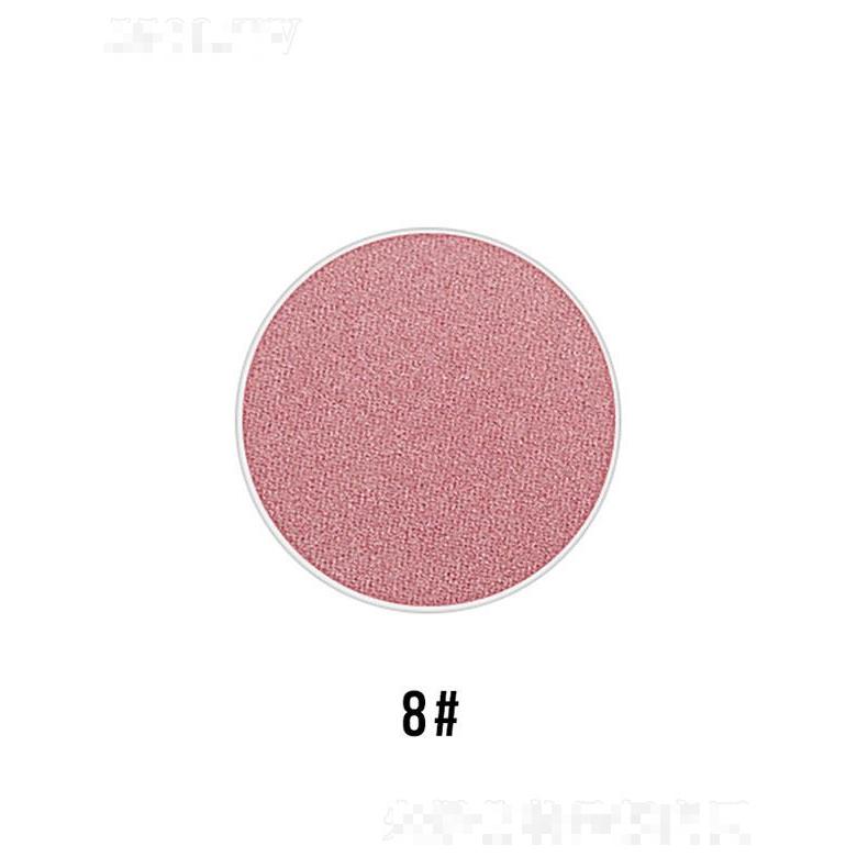 广州仙蒂36mm单色眼影8# 哑光珠光亮片葱粉通用眼影盘