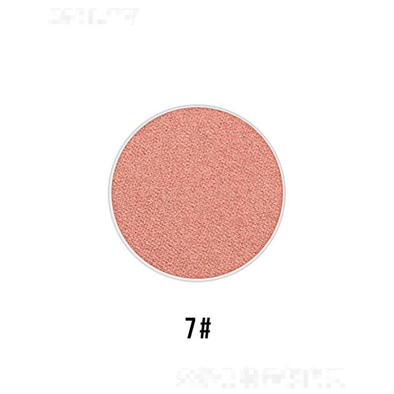 广州仙蒂36mm单色眼影7# 哑光珠光亮片葱粉通用眼影盘