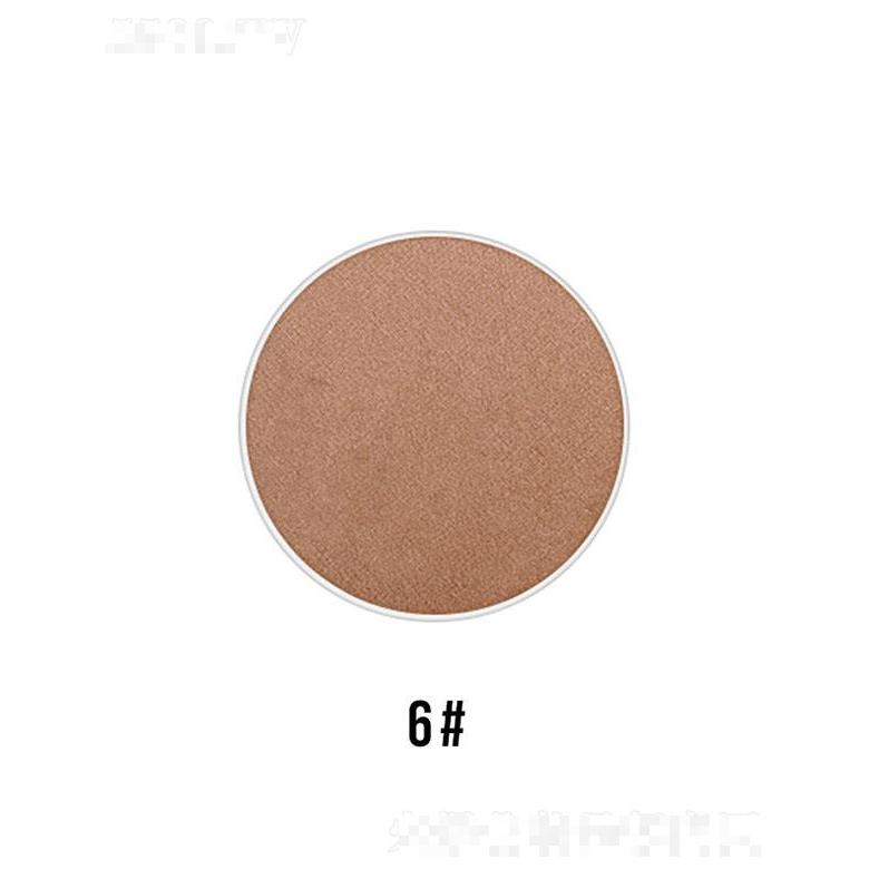 广州仙蒂36mm单色眼影6# 哑光珠光亮片葱粉通用眼影盘