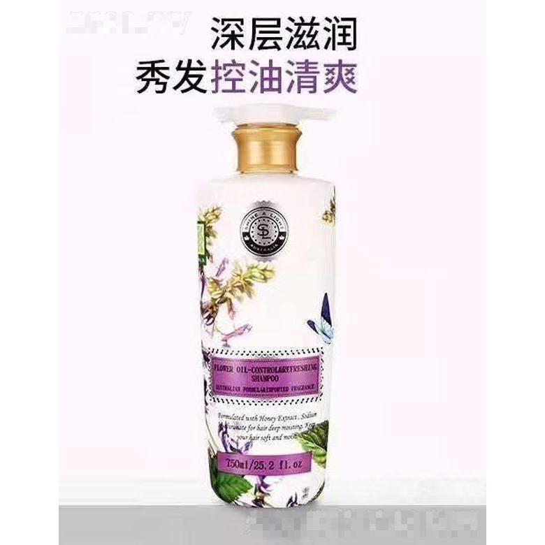 舒安娜花蜜控油清爽洗发乳 750ml