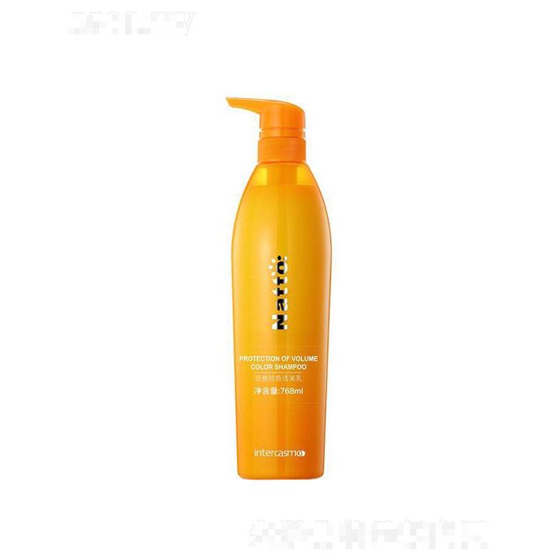 广东蕴特  蕴特纳豆恒卷炫色洗发水  固卷护色  768ml