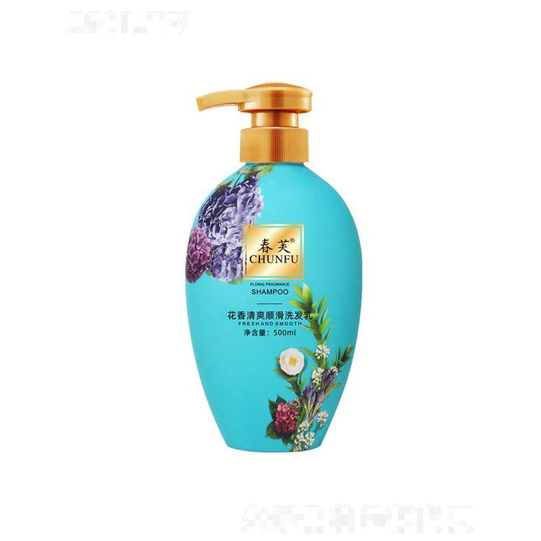 春芙花香清爽顺滑洗发水500ML