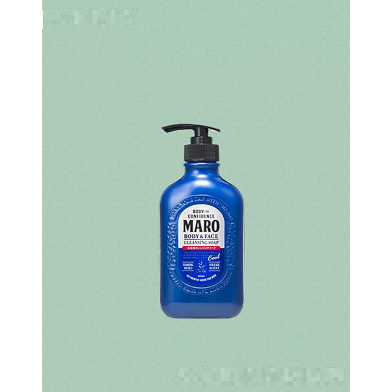 上海莱依柏  摩隆洗颜沐浴二合一  400ml  酷爽型