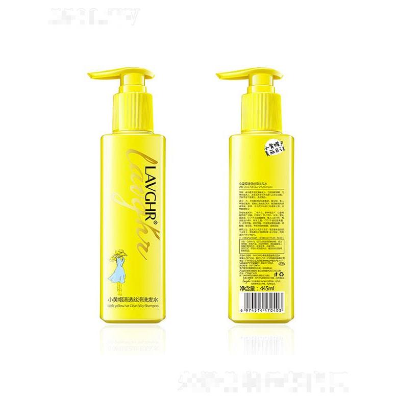美亿  美亿小黄帽清透丝滑洗发水  修复营养   445ml