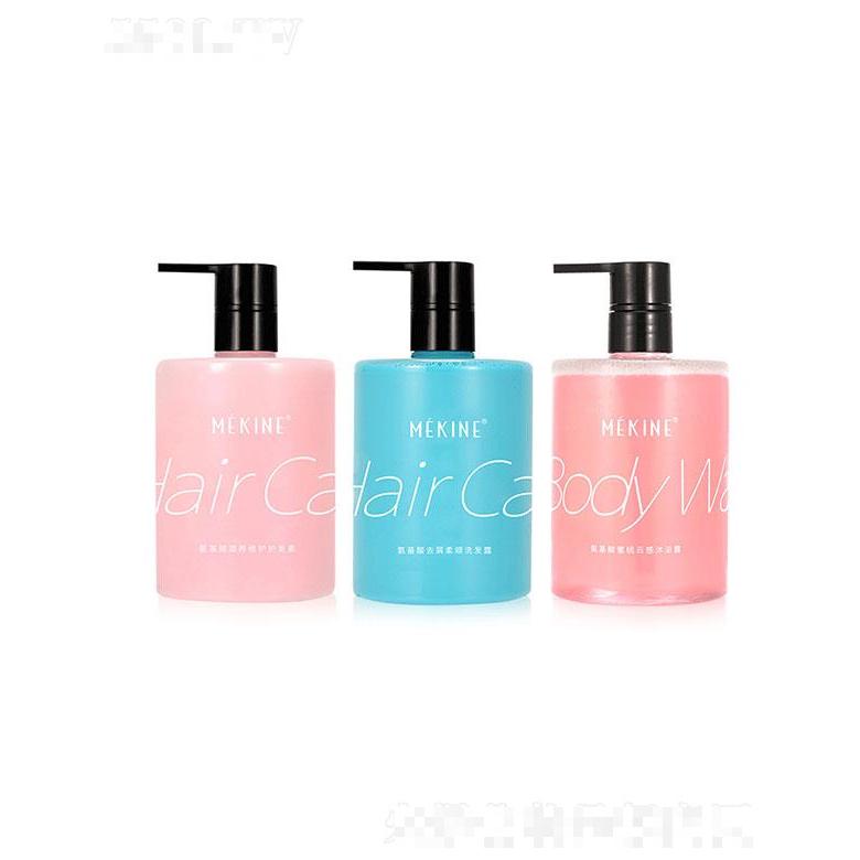 广州康薇   美姿媛水蜜桃氨基酸沐浴露洗发水组合   持久留香