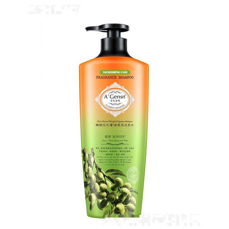 安安金纯橄榄花之蜜语香氛洗发水（真爱 滋养呵护）500g/800g呵护发根滋养发梢