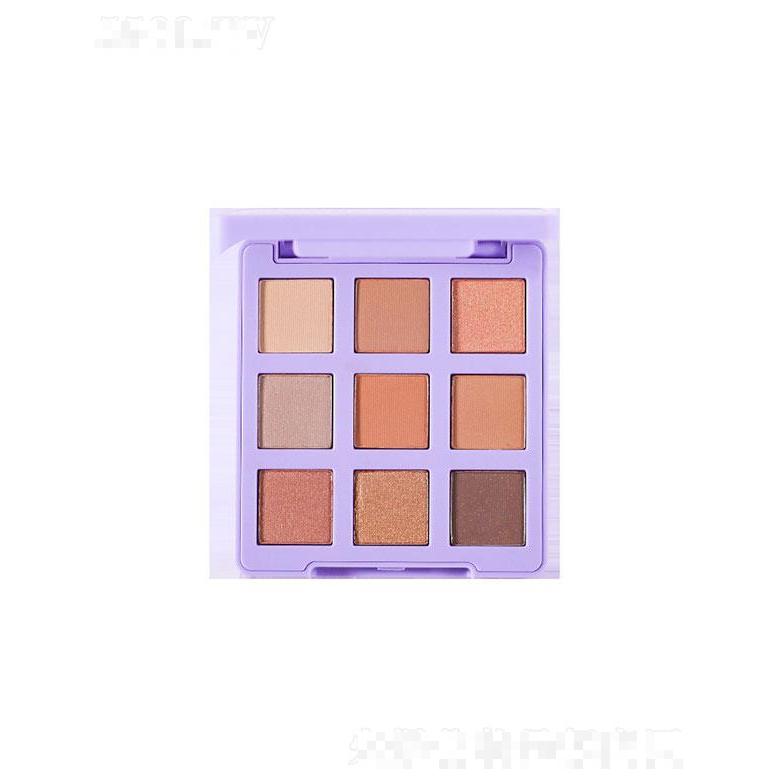 广州蕴美   德德维芙九色眼影盘   大地色显色