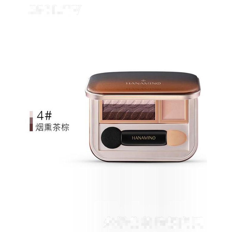 花迷三色晶炫眼影4#烟熏茶棕