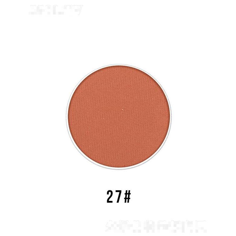 广州仙蒂36mm单色眼影27# 哑光珠光亮片葱粉通用眼影盘