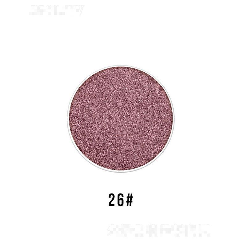 广州仙蒂36mm单色眼影26# 哑光珠光亮片葱粉通用眼影盘