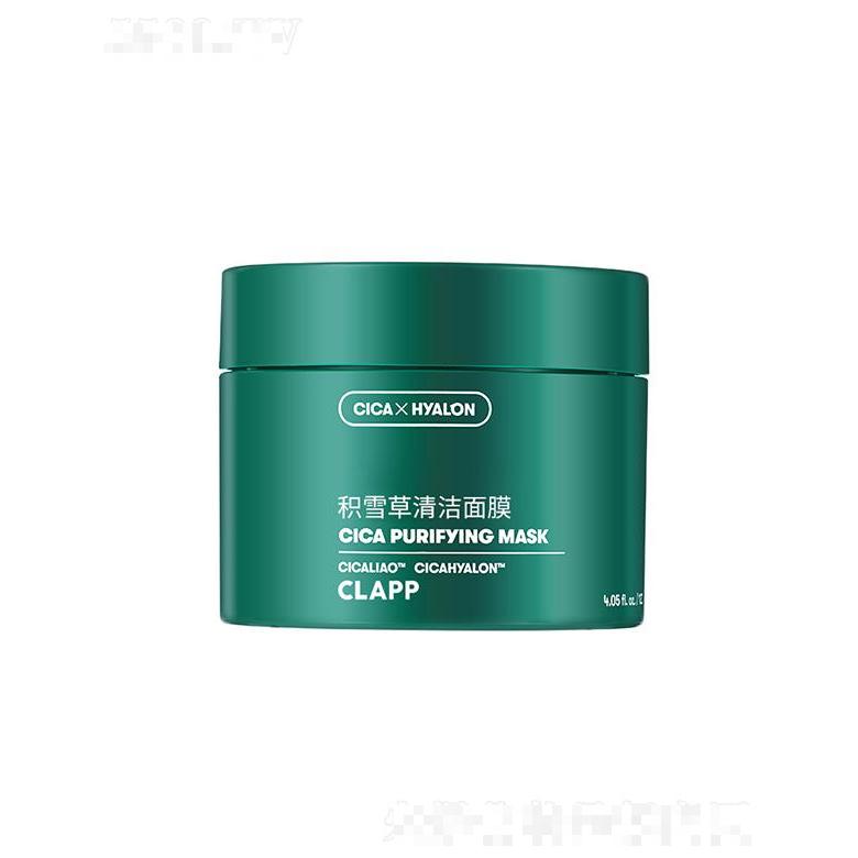 CLAPP积雪草清洁泥膜 涂抹式毛孔深层去黑头粉刺闭口清洁面膜贴牌