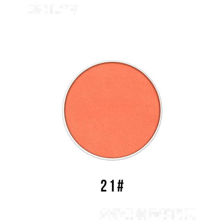 广州仙蒂36mm单色眼影21# 哑光珠光亮片葱粉通用眼影盘