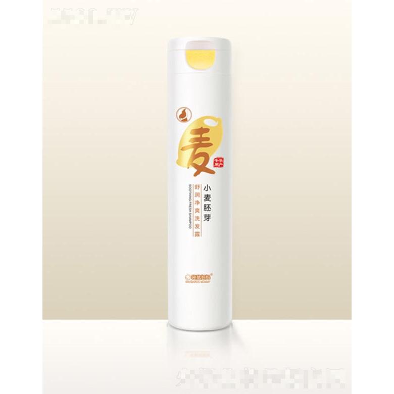 袋鼠妈妈小麦胚芽舒润净爽洗发露 300g温和清洁头发表面污垢
