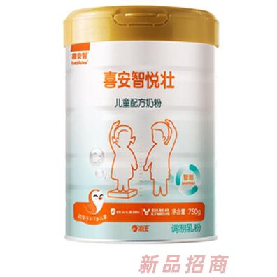 喜安智悦壮儿童配方奶粉