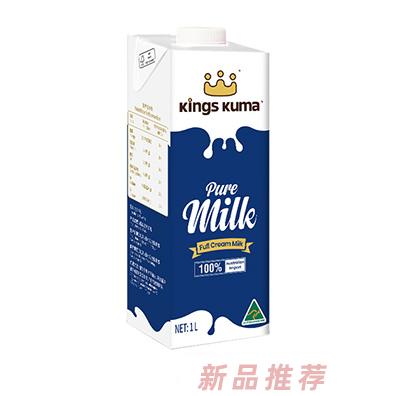 皇室澳玛儿全脂纯牛奶1L