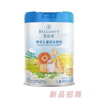 贝拉米有机儿童成长奶粉