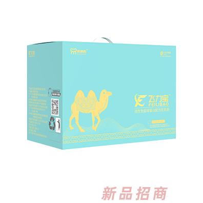 美纳熊飞力宝活性免疫球蛋白配方驼乳粉360gx3盒 独立条装礼盒装新疆双峰驼奶粉