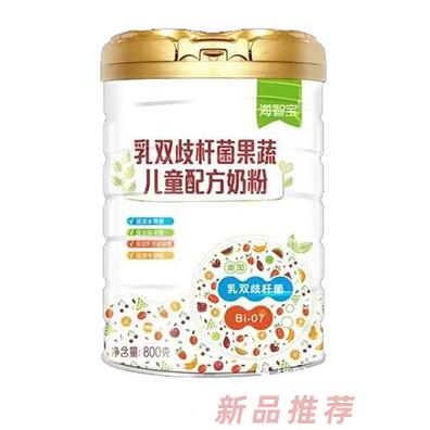 圣元海智宝诺惜尔乳双歧杆菌果蔬儿童配方奶粉800g