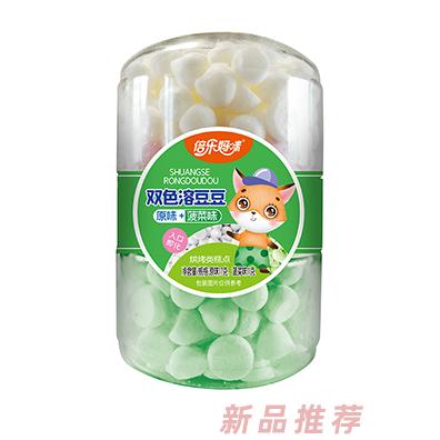 倍乐妈咪双色溶豆豆-双扣罐原味+菠菜味