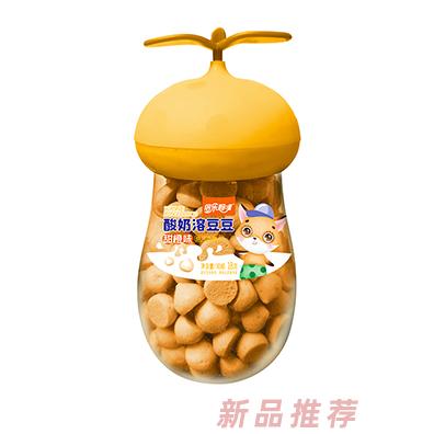 倍乐妈咪酸奶溶豆豆-树叶罐甜橙味