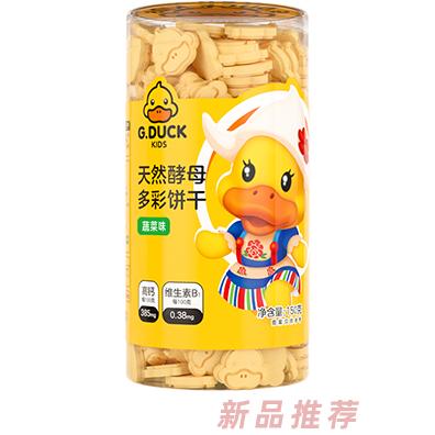 G.DUCK小黄鸭天然酵母多彩饼干 蔬菜味