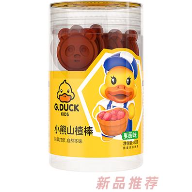 G.DUCK小黄鸭小熊山楂棒 果蔬味