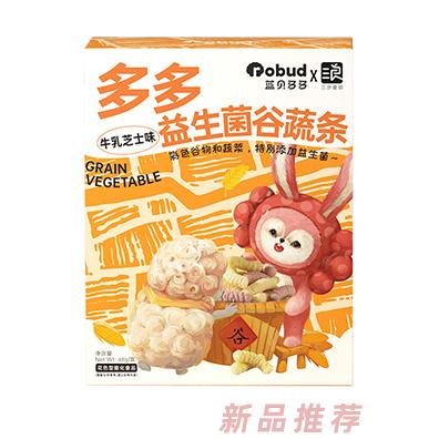 蓝贝多多益生菌谷蔬条牛乳芝士味
