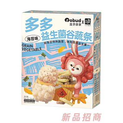 蓝贝多多益生菌谷蔬条海苔味