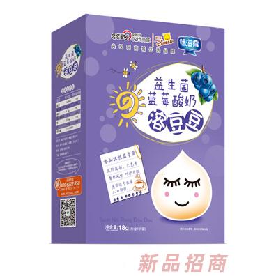 味滋肴蓝莓猕猴桃原味紫薯多种口味益生菌酸奶溶豆豆