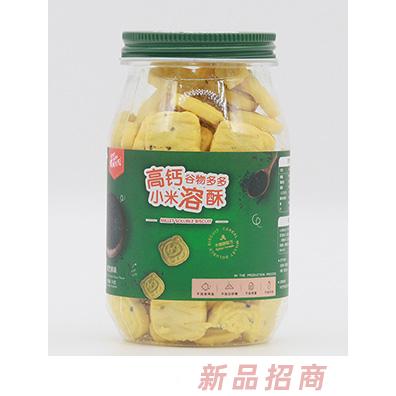 柯妮贝贝高钙谷物多多小米溶酥-黑芝麻味