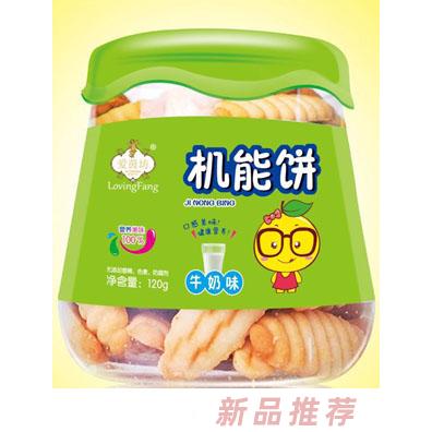 爱茵坊牛奶味香蕉味机能饼造型饼干小零食代理