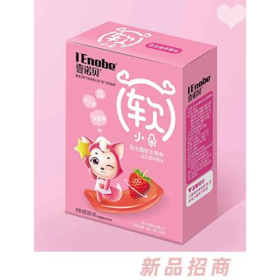 壹诺贝软小朵益生菌草莓黄桃猕猴桃香蕉水果条盒装小袋装