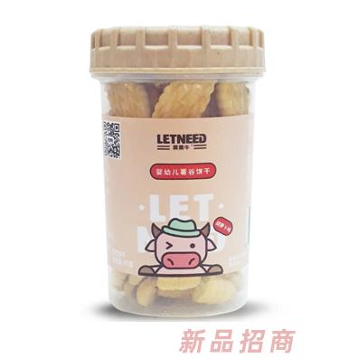 莱莱牛薯谷饼干南瓜胡萝卜原味95g烘烤类糕点