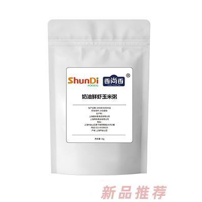 奶油鲜虾玉米粥袋装