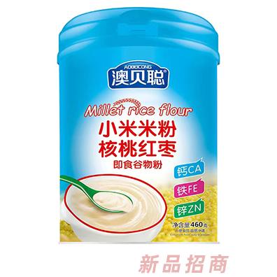 澳贝聪小米米粉 核桃红枣