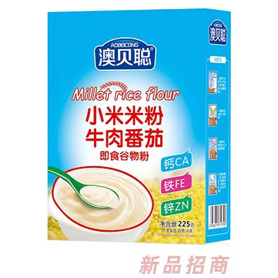 澳贝聪小米米粉盒装 牛肉番茄