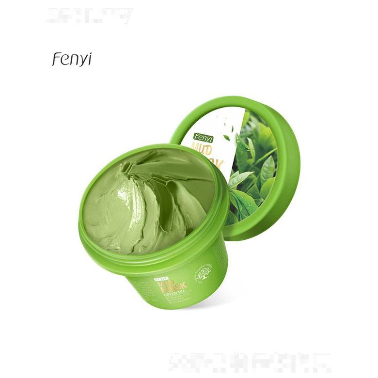汕头市威仕达  芬逸绿茶泥浆面膜  100g  清爽保湿   补水细致毛孔