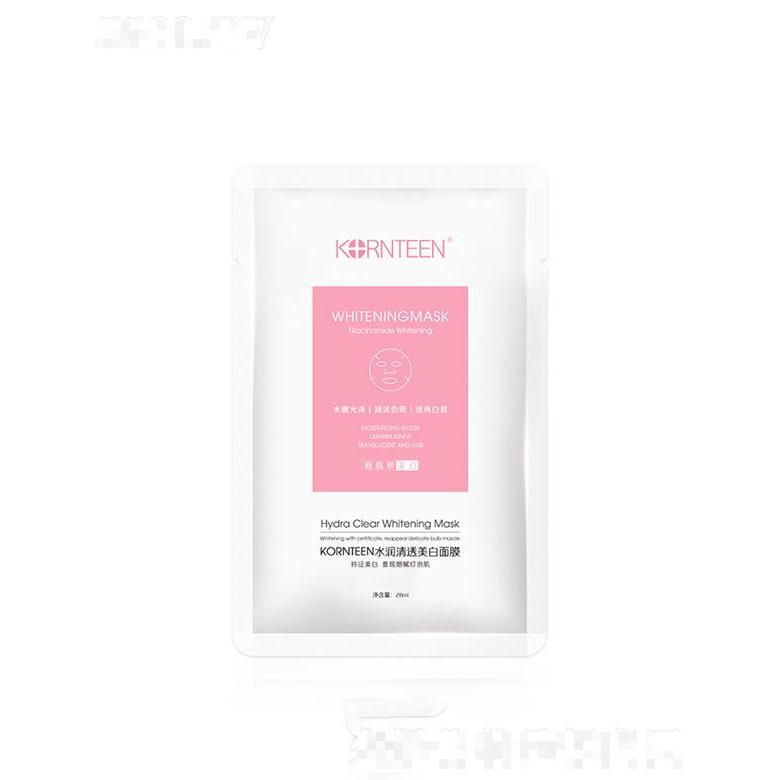 广州研美  科婷水润清透美白面膜  天蚕丝烟酰胺   睡眠面膜