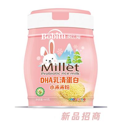 波比兔DHA乳清蛋白+果蔬多维+水苏糖钙铁锌+益生元护畅小米米粉