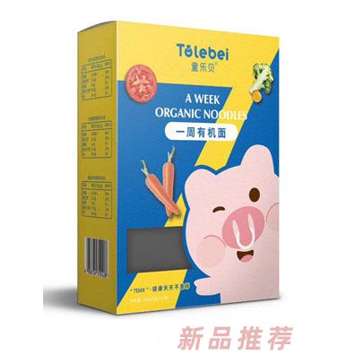 童乐贝一周有机面有机蝴蝶龙须面多种口味小面片