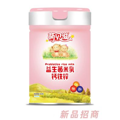 萌贝滋益生菌米乳-益生元-果蔬多维-钙铁锌-纯香原味400g