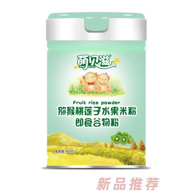 萌贝滋水果米粉-雪梨钙铁锌-猕猴桃莲子即食谷物粉400g