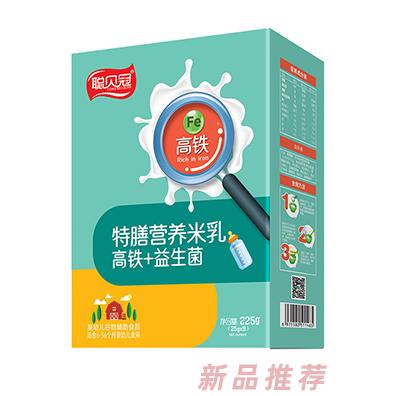 聪贝冠特膳营养米乳-高铁+益生菌